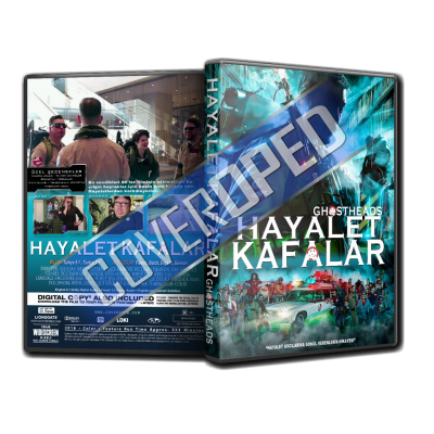 Hayalet Kafalar - Ghostheads Cover Tasarımı